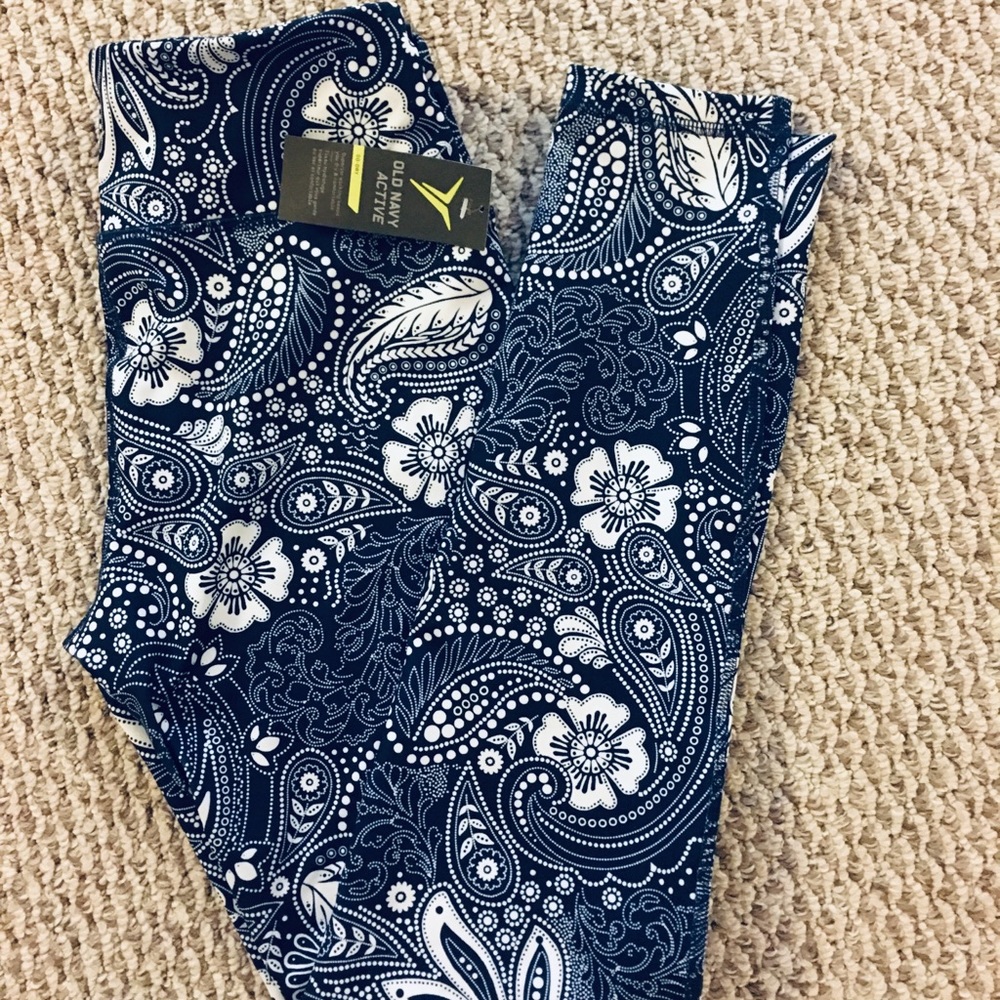 Paisley Old Navy Active Leggings